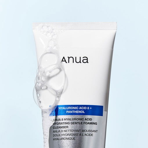 Anua 8 Hyaluronic Acid Hydrating Gentle Foaming Cleanser 150ml - Chikolab
