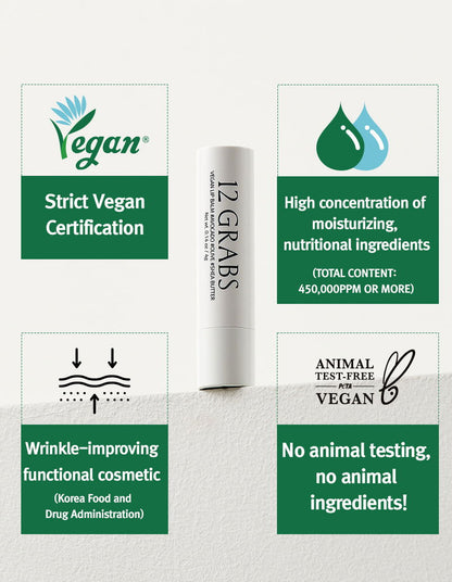 12GRABS Vegan Lip Balm 4g - Chikolab