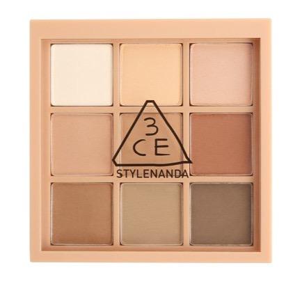 3CE Multi Eye Color Palette 8.1g #SMOOTHER - Chikolab
