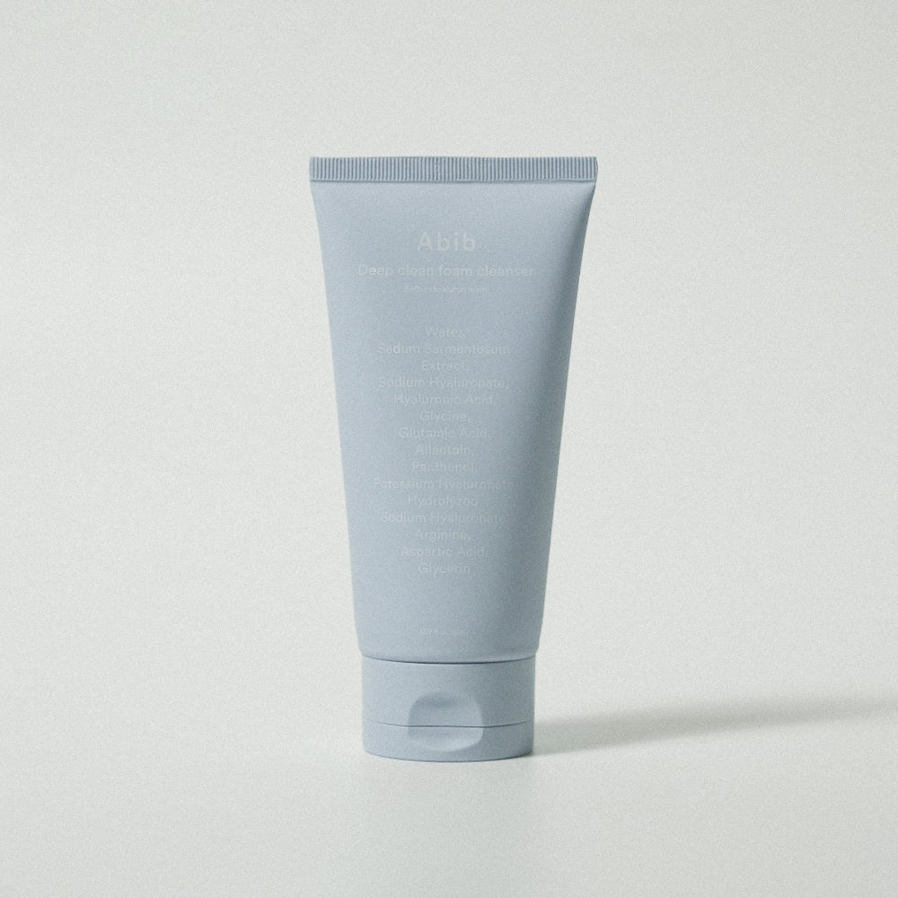 Abib Deep clean foam cleanser Sedum Hyaluron foam 50ml - Chikolab