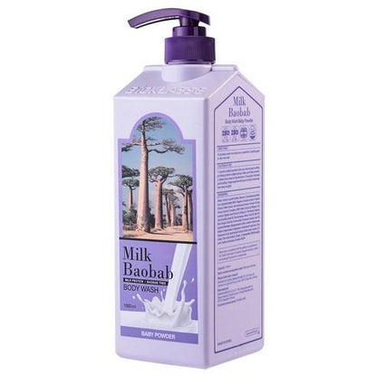 BIOKLASSE MILK BAOBAB Body Wash 1000ml #Baby Powder - Chikolab