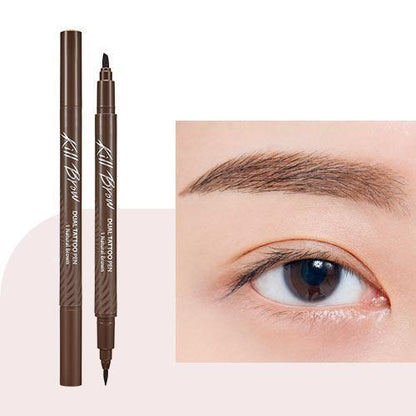 CLIO Kill Brow Dual Tattoo Pen & Remover Pen Set (3 Colors) - Chikolab