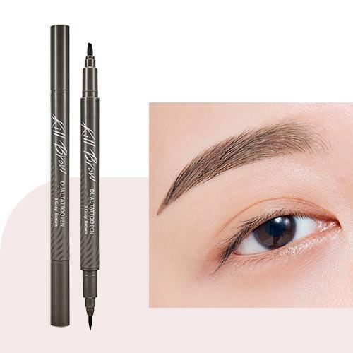 CLIO Kill Brow Dual Tattoo Pen & Remover Pen Set (3 Colors) - Chikolab