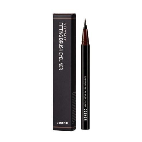 COSNORI Super Proof Fitting Brush Eyeliner 0.6g (3 Colors) - Chikolab