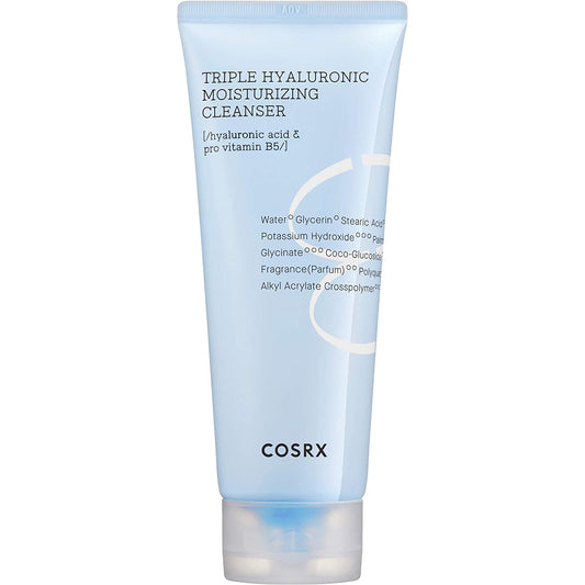 COSRX Triple Hyaluronic Moisturizing Cleanser 150ml - Chikolab
