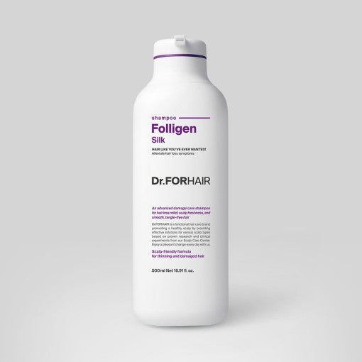 Dr.FORHAIR Folligen Silk Shampoo 500ml - Chikolab