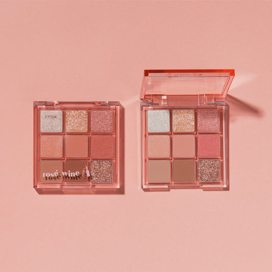 ETUDE Play Color Eyes 9-Color #Rose Wine - Chikolab