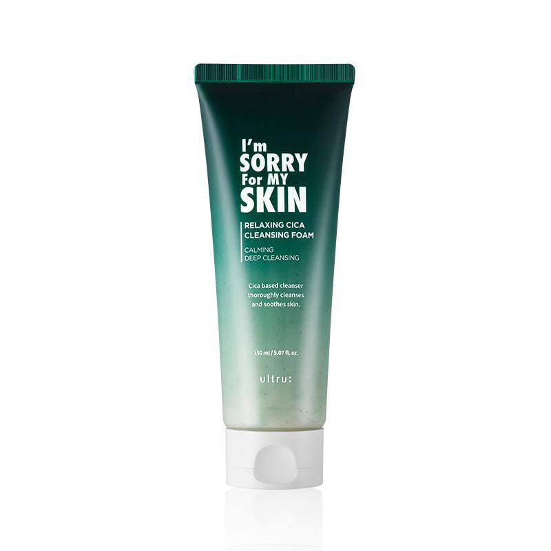[I'm Sorry For My Skin] Relaxing Cica Cleansing Foam 150ml - Chikolab