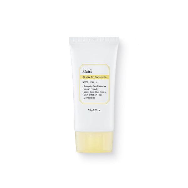 KLAIRS All-day Airy Sunscreen SPF50+ PA++++ 50g - Chikolab