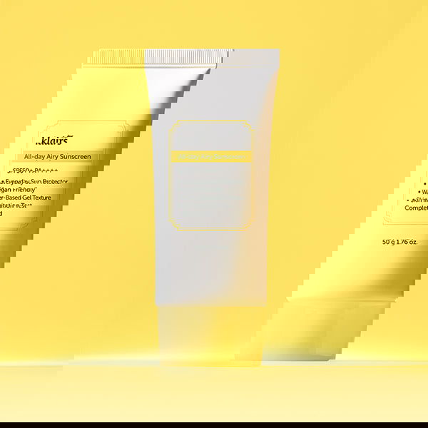 KLAIRS All-day Airy Sunscreen SPF50+ PA++++ 50g - Chikolab