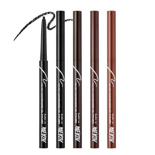 MERZY THE FIRST EASY DRAWING EYELINER 0.14g (4 Colors) - Chikolab