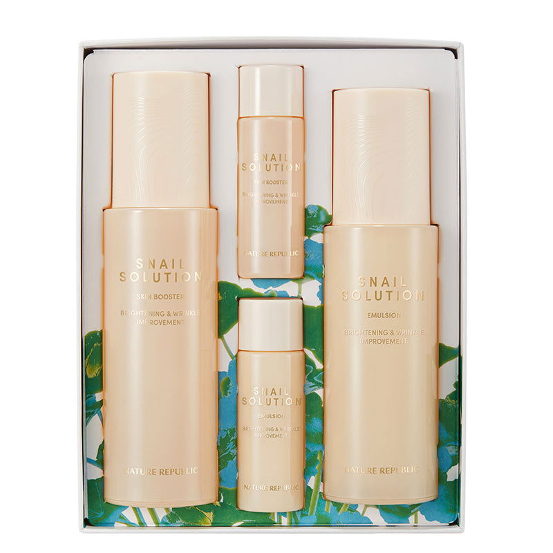 NATURE REPUBLIC Snail Solution Skin Care Set - Chikolab