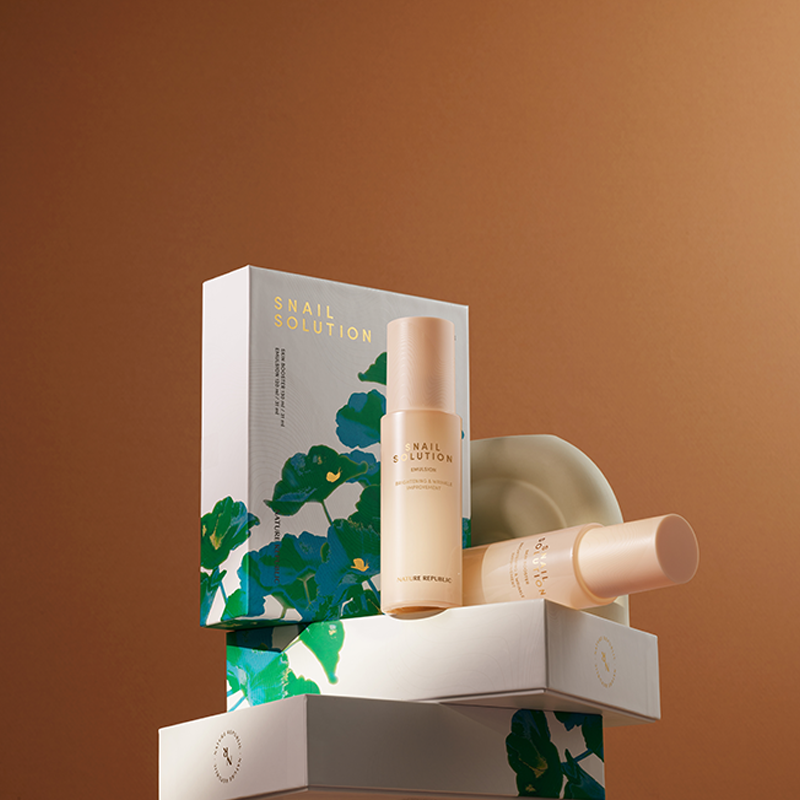NATURE REPUBLIC Snail Solution Skin Care Set - Chikolab