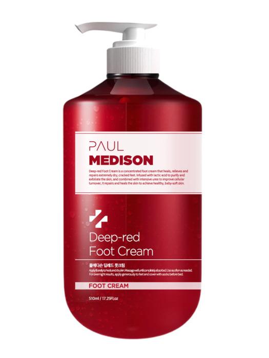 PAUL MEDISON Deep-Red Keratin Care Foot Cream 510ml - Chikolab