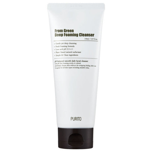 PURITO From Green Deep Foaming Cleanser 150ml - Chikolab