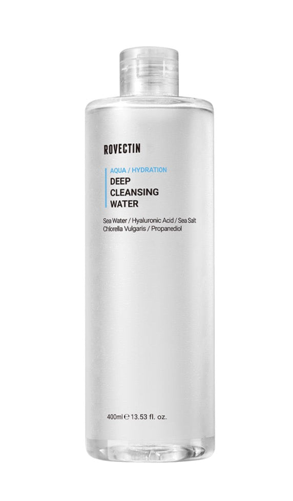ROVECTIN AQUA DEEP CLEANSING WATER 400ml - Chikolab