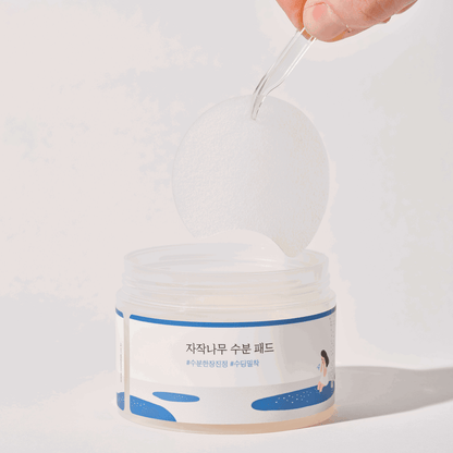 Round Lab Birch Moisturizing Pad 80pc - Chikolab