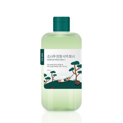 Round Lab For Men Pine Calming Cica Toner 200ml - Chikolab