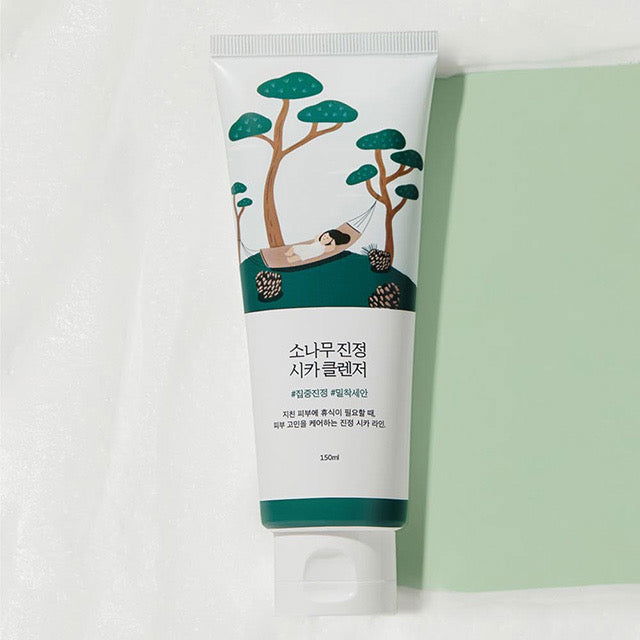Round Lab Pine Calming Cica Cleanser 150ml - Chikolab
