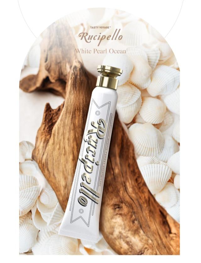 Rucipello WHITE PEARL OCEAN TOOTHPASTE 100g - Chikolab
