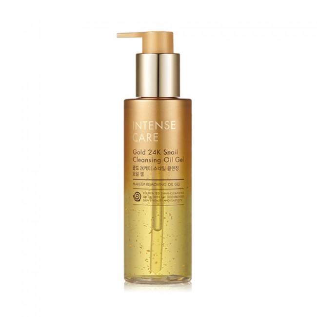 TONYMOLY Intense Care Gold 24k Snail Cleansing Oil Gel 190ml - Chikolab