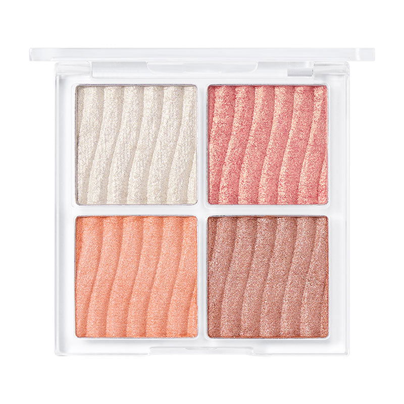 WAKEMAKE Glow Contouring Highlighter Palette 7.8g - Chikolab