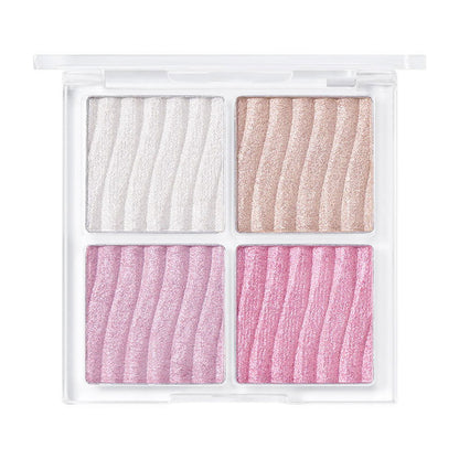 WAKEMAKE Glow Contouring Highlighter Palette 7.8g - Chikolab