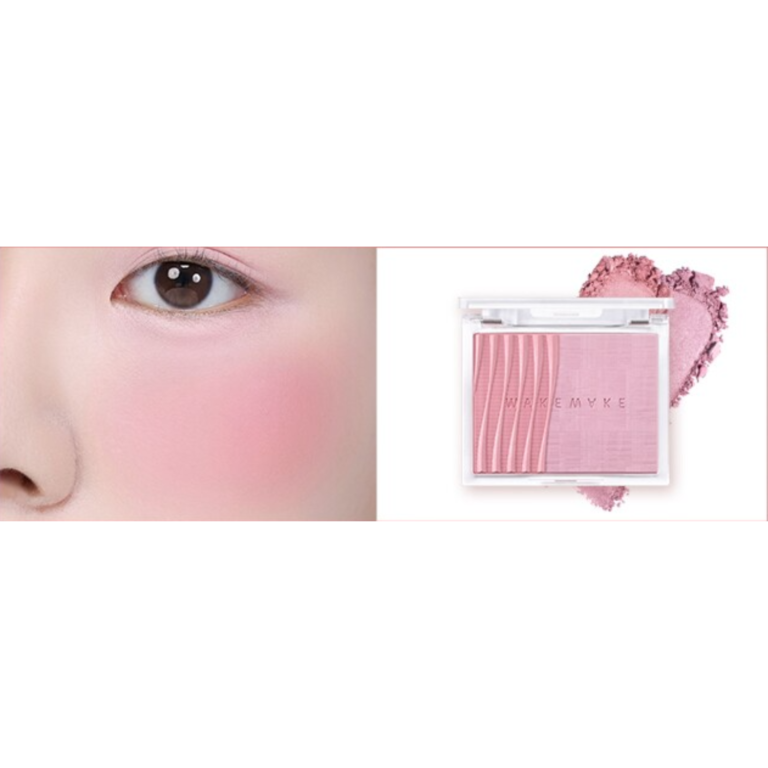 WAKEMAKE Sheer Layering Dual Blusher (5 Colours) - Chikolab