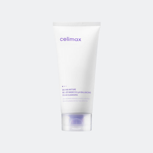 celimax Derma Nature Relief Madecica pH Balancing Foam Cleansing 150ml - Chikolab