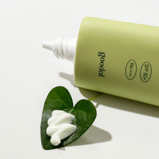 goodal Heartleaf Calming Moisture Sun Cream 50ml [SPF 50+ PA++++] - Chikolab