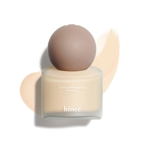 hince Second Skin Foundation 40ml (5 colors) - Chikolab