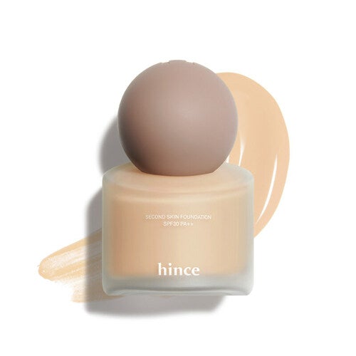 hince Second Skin Foundation 40ml (5 colors) - Chikolab