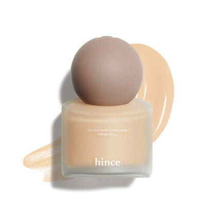 hince Second Skin Foundation 40ml (5 colors) - Chikolab