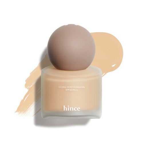 hince Second Skin Foundation 40ml (5 colors) - Chikolab