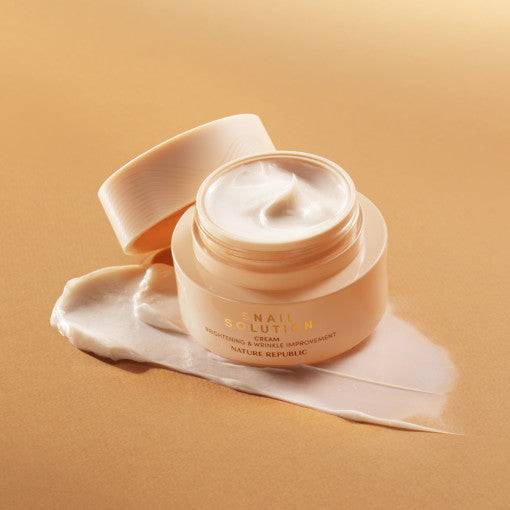 NATURE REPUBLIC Snail Solution Cream 52ml - Chikolab