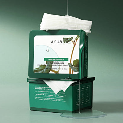 Anua Heartleaf Toner Double Soothing Mask 30 Sheets(330ml) - Chikolab