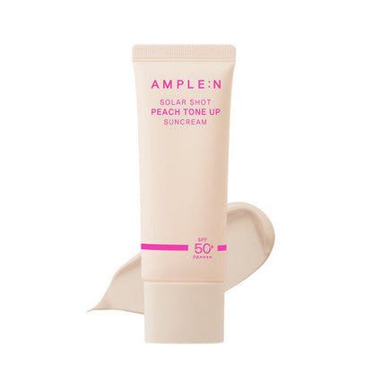 AMPLE:N Solar Shot Peach Tone Up Suncream 40ml - Chikolab