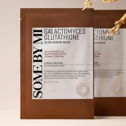 [SOME BY MI] Galactomyces Glutathione Glow Serum Mask Sheet 22g*10ea - Chikolab