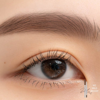 rom&nd HAN ALL FLAT BROW - 6 colors - Chikolab