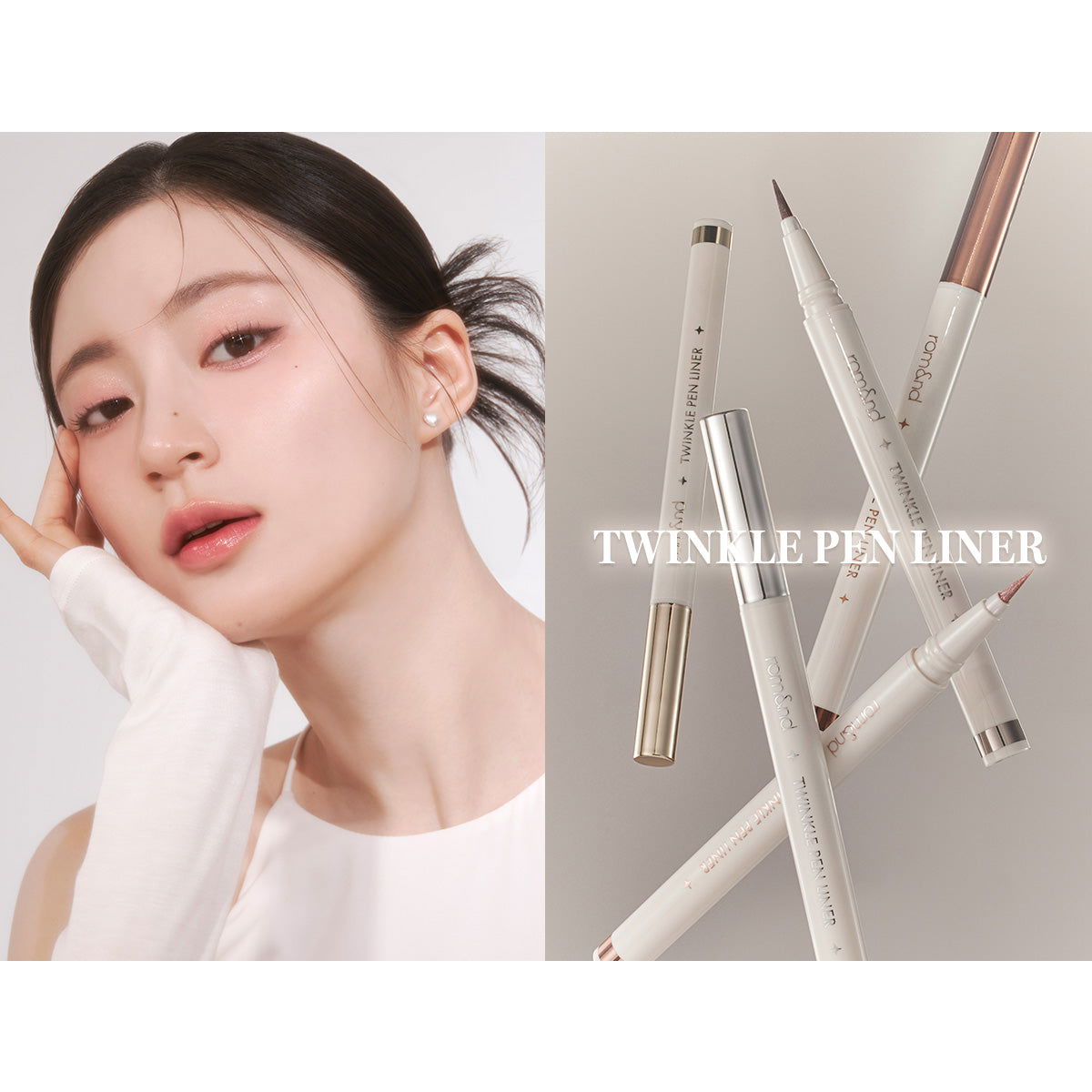 rom&nd Twinkle Pen Liner 0.5g - Chikolab