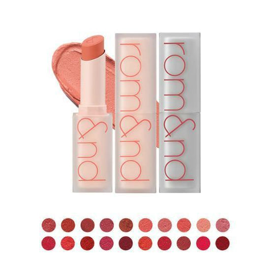 rom&nd ZERO MATTE LIPSTICK (20 Colors) - Chikolab